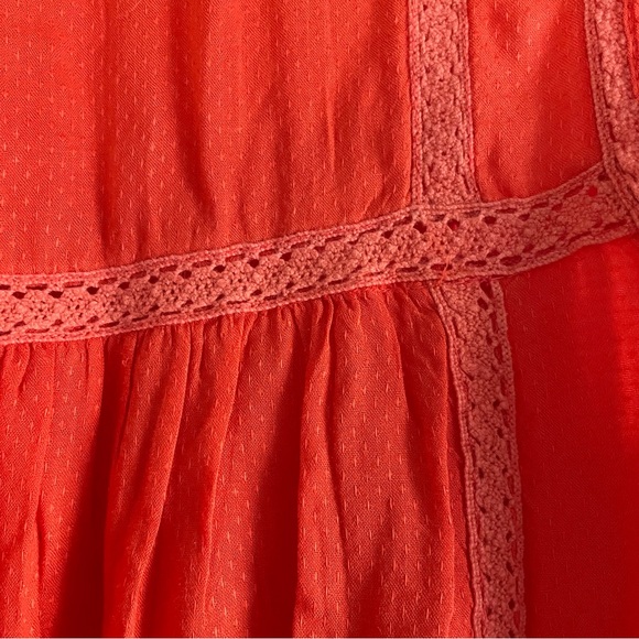 Lucky Brand Coral Sleeveless Blouse - Picture 4 of 4